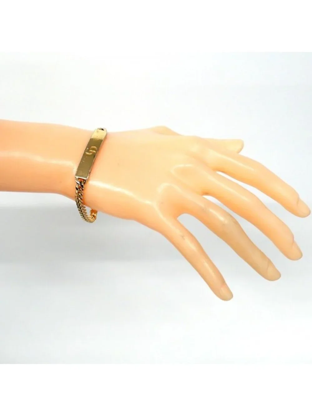 Dior Bracelet Cdlogo Gold Plated - Picture 8 of 9